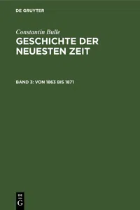 Von 1863 bis 1871_cover