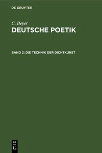 Die Technik der Dichtkunst_cover