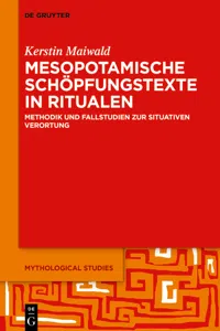 Mesopotamische Schöpfungstexte in Ritualen_cover