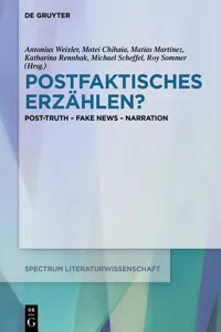 Postfaktisches Erzählen?_cover