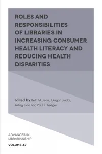 Roles and Responsibilities of Libraries in Increasing Consumer Health Literacy and Reducing Health Disparities_cover