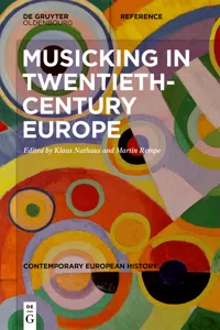 Musicking in Twentieth-Century Europe_cover