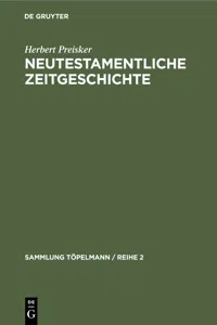 Neutestamentliche Zeitgeschichte_cover