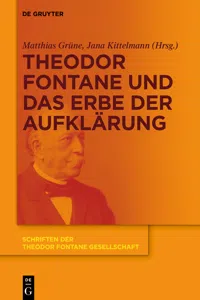 Theodor Fontane und das Erbe der Aufklärung_cover