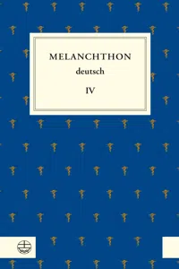 Melanchthon deutsch IV_cover