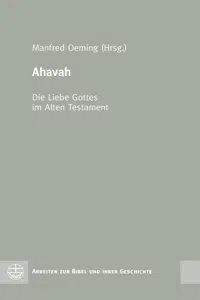 Ahavah – Die Liebe Gottes im Alten Testament_cover