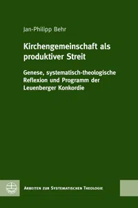 Kirchengemeinschaft als produktiver Streit_cover