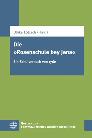 Die "Rosenschule bey Jena"