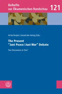 The Present "Just Peace/Just War" Debate_cover
