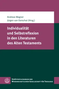 Individualität und Selbstreflexion in den Literaturen des Alten Testaments_cover