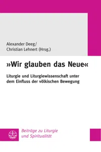 "Wir glauben das Neue"_cover