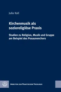 Kirchenmusik als sozioreligiöse Praxis_cover