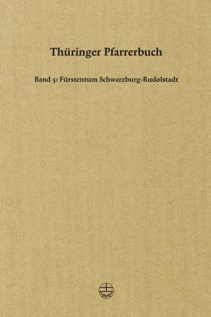 Thüringer Pfarrerbuch