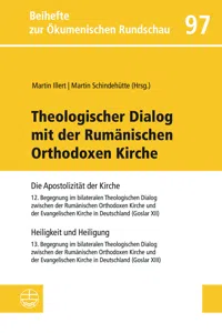 Theologischer Dialog mit der Rumänischen Orthodoxen Kirche_cover