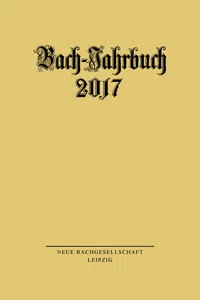 Bach-Jahrbuch 2017_cover