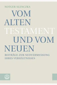 Vom Alten Testament und vom Neuen_cover