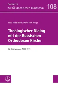 Theologischer Dialog mit der Russischen Orthodoxen Kirche_cover