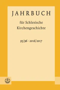 Jahrbuch für Schlesische Kirchengeschichte_cover