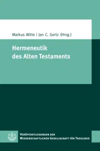 Hermeneutik des Alten Testaments_cover