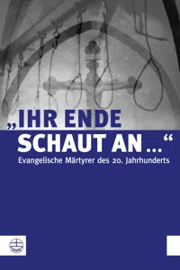 "Ihr Ende schaut an ..."_cover