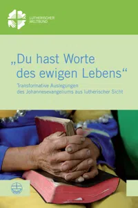 "Du hast Worte des ewigen Lebens"_cover