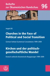 Churches in the Face of Political and Social Transition // Kirchen und der politisch-gesellschaftliche Wandel_cover