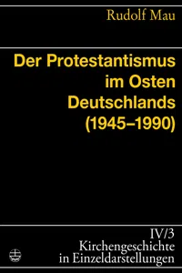 Der Protestantismus im Osten Deutschlands_cover