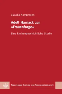 Adolf Harnack zur "Frauenfrage"_cover