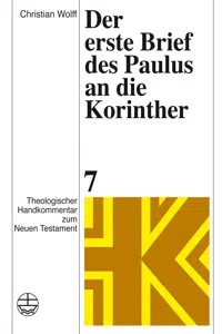 Der erste Brief des Paulus an die Korinther_cover