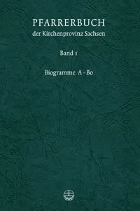 Pfarrerbuch der Kirchenprovinz Sachsen_cover