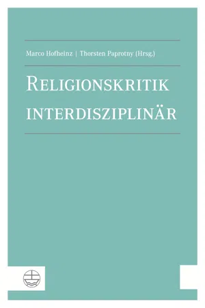 Religionskritik interdisziplinär