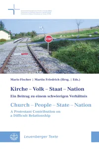 Kirche – Volk – Staat – Nation // Church – People – State – Nation_cover