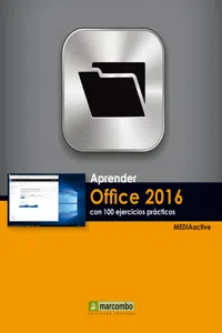 Aprender Office 2016 con 100 ejercicios PRÁCTICOS_cover