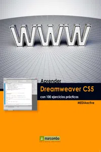 Aprender Dreamweaver CS5 con 100 ejercicios prácticos_cover