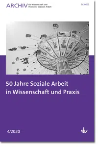 50 Jahre Soziale Arbeit in Wissenschaft und Praxis_cover