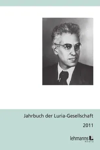 Jahrbuch der Luria-Gesellschaft 2011_cover
