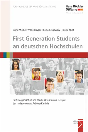 First Generation Students an deutschen Hochschulen