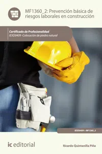 Prevención básica de riesgos laborales en construcción. IEXD0409_cover