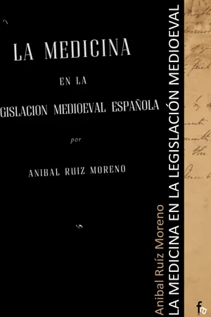 La medicina en la legislación medieval