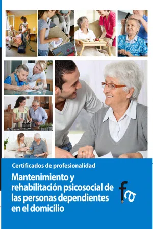 Mantenimiento y rehabilitacion psicosocial de las personas dependientes en el domicilio