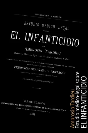 Estudio madico legal sobre el infanticidio