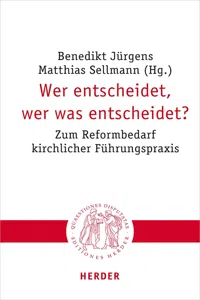 Wer entscheidet, wer was entscheidet?_cover