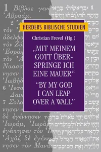 "Mit meinem Gott überspringe ich eine Mauer"/"By my God I can leap over a wall"_cover