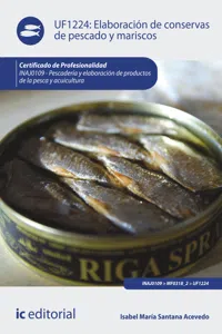 Elaboración de conservas de pescado y mariscos. INAJ0109_cover