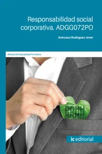 Responsabilidad social corporativa. ADGG072PO_cover