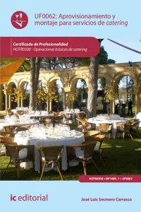 Aprovisionamiento y montaje para servicios de catering. HOTR0308_cover