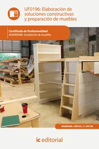 Elaboración de soluciones constructivas y preparación de muebles. MAMR0408_cover