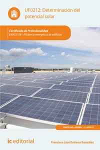 Determinación del potencial solar. ENAC0108_cover