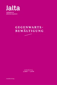 Gegenwartsbewältigung_cover