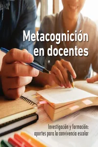 Metacognición en docentes. Investigación y formación_cover